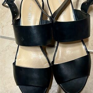 Nine West Black Women's Sandals